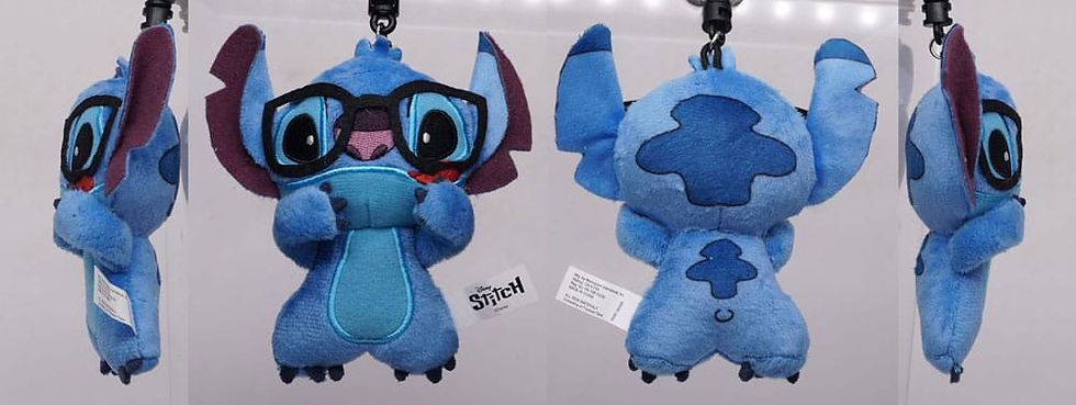 Miniatura: Lilo & Stitch Plush Bag Clip Stitch bustina singola