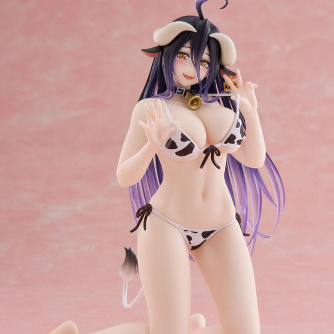 Overlord - DESKTOP CUTE FIGURE - Albedo ushigara mizugi Ver. (TAITO)