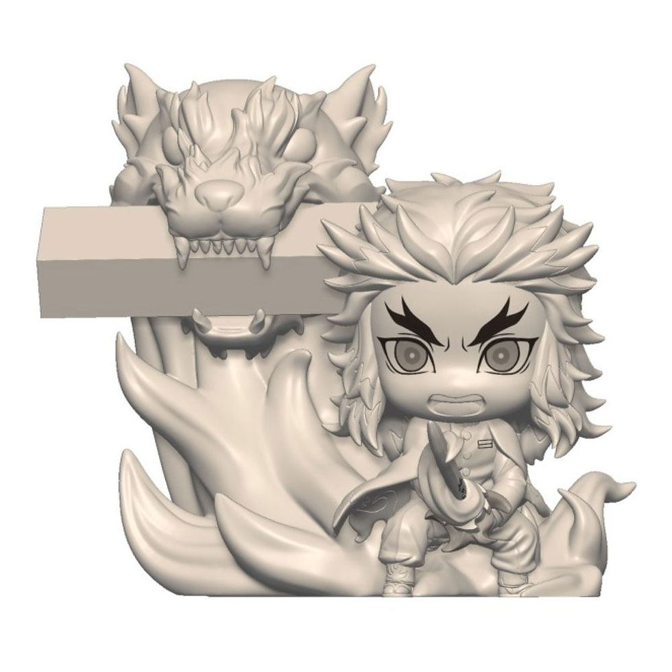 Miniatura: Demon Slayer - Rengoku Kyojuro, Hold Figure (Furyu)