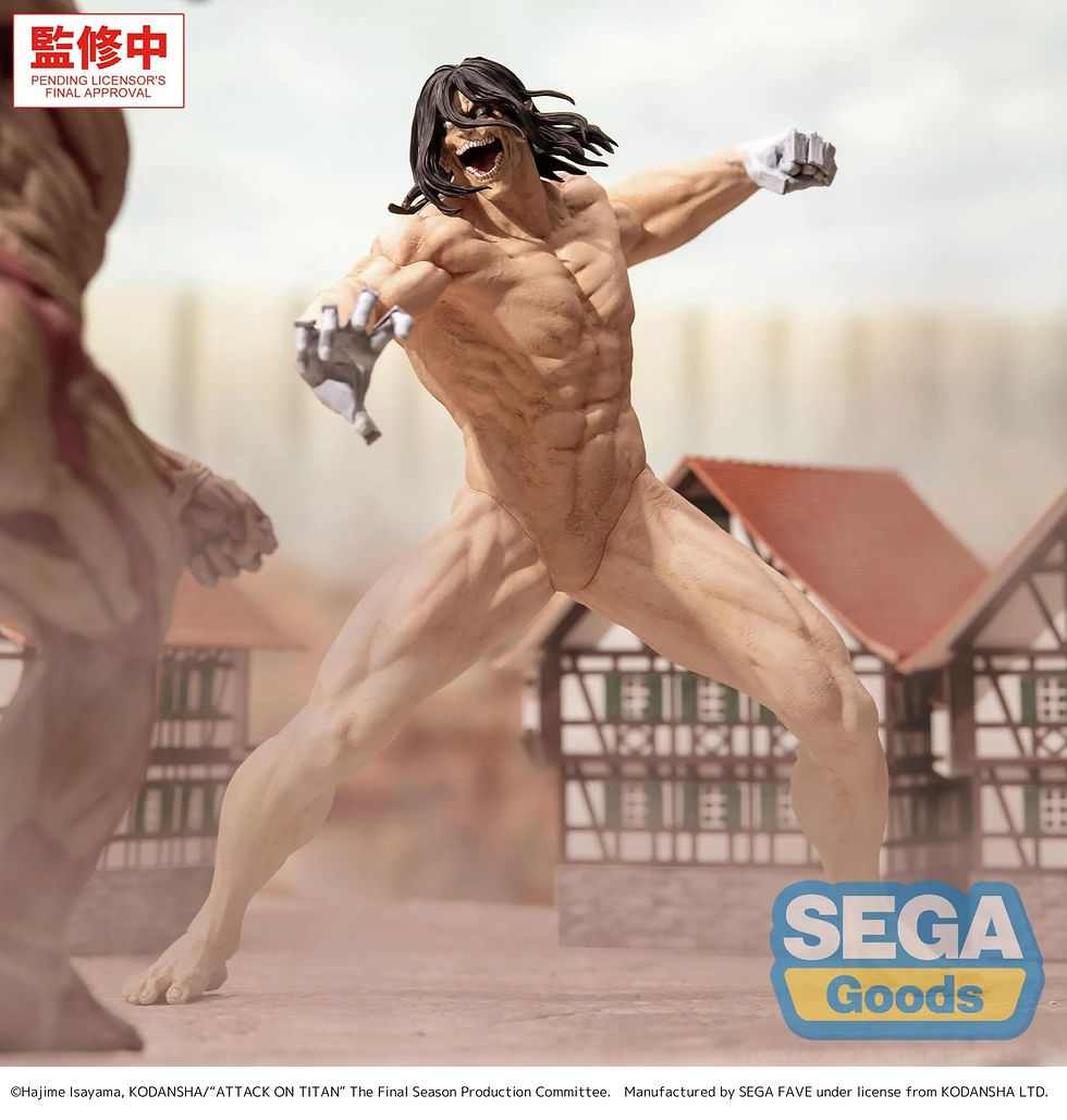 Miniatura: Attack on Titan GigantiX Eren Yeager Attack Titan Ver. (SEGA)