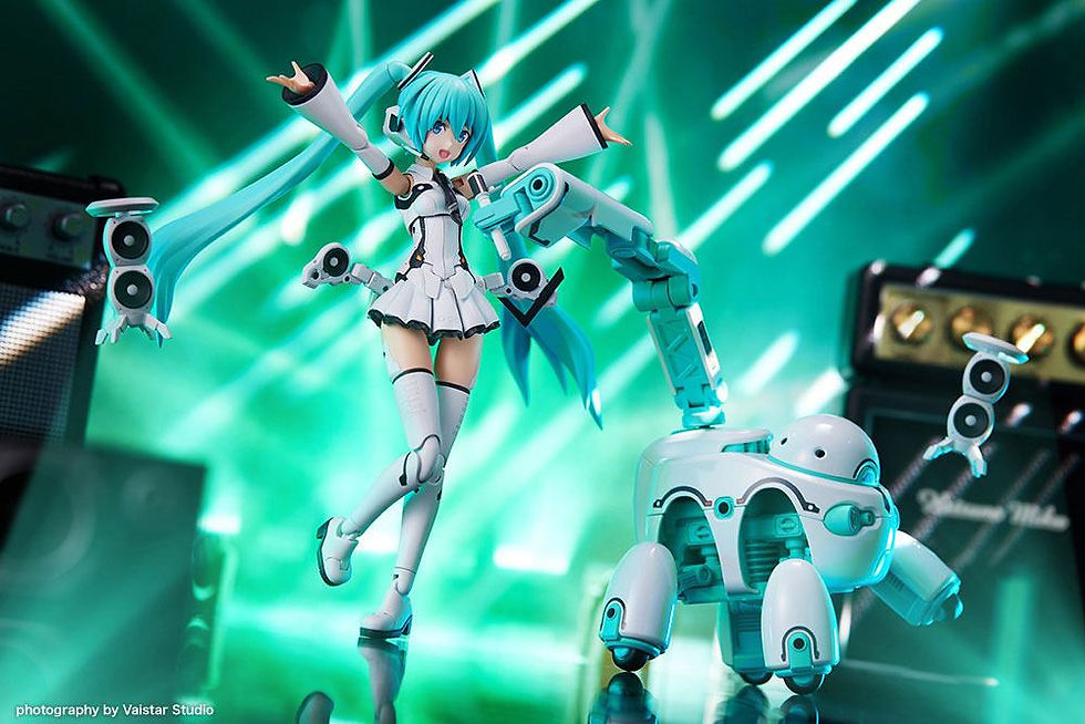 Miniatura: MODEL KIT - Hatsune Miku Frame Arms Girl - Miku & Tamotu (KOTOBUKIYA)