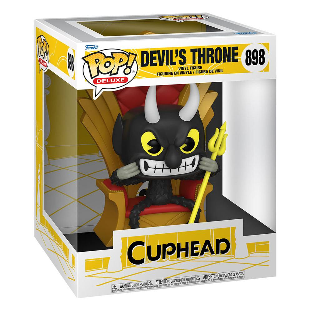 Cuphead POP Deluxe! Devil in Chair , Satanasso (FUNKO)