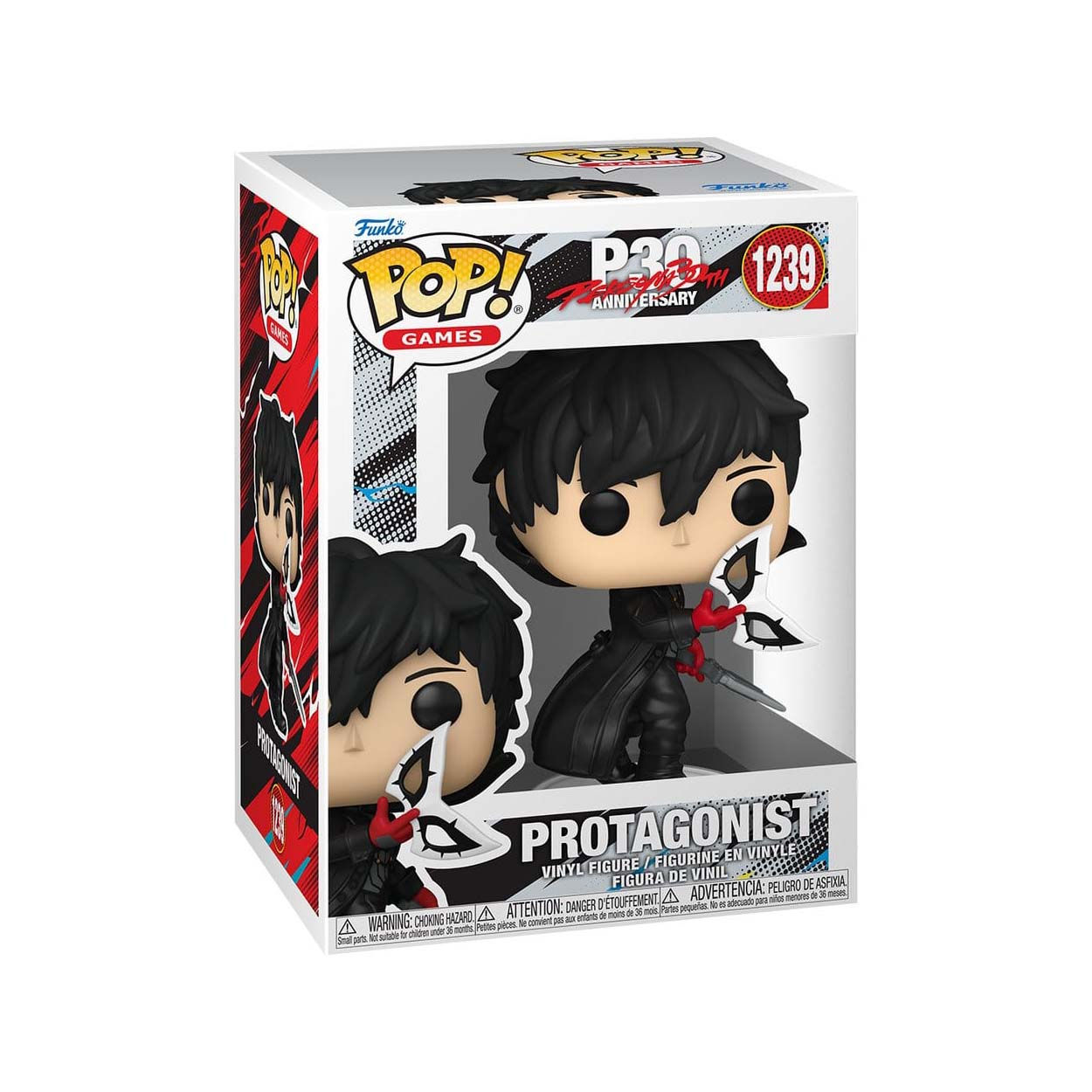 FUNKO POP! Games - Persona 5 - Protagonist (Ren)