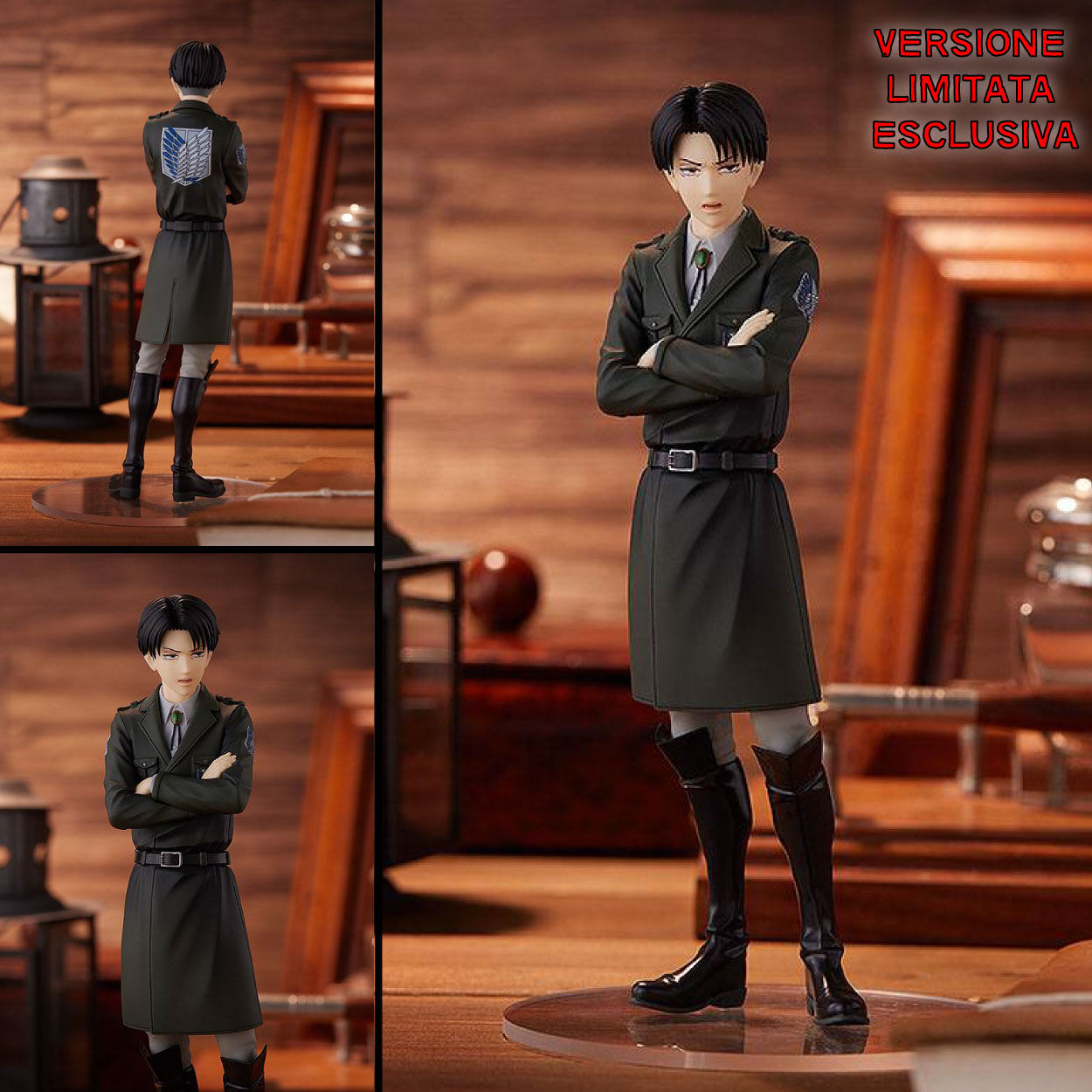POP UP PARADE - Attack on Titan - Levi, Dark Color Ver. (GOODSMILE)