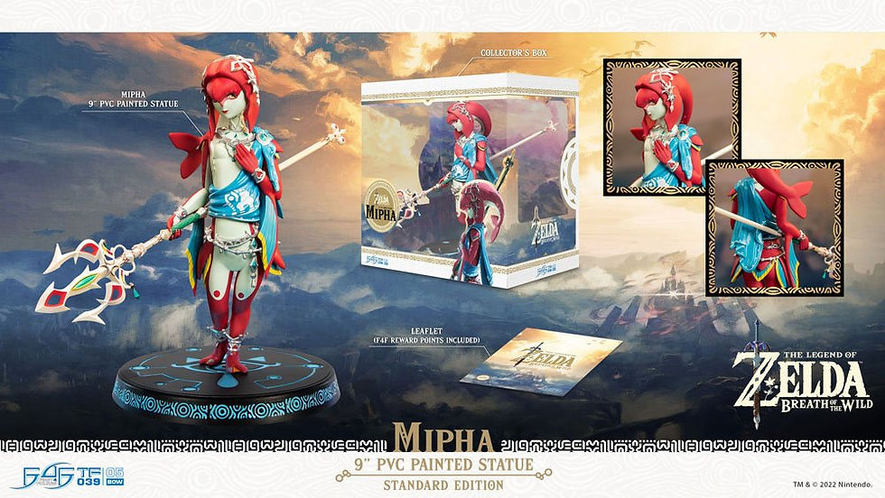 Miniatura: The Legend of Zelda: Breath of the Wild - Mipha, Collector's Ed. (First4Figures)