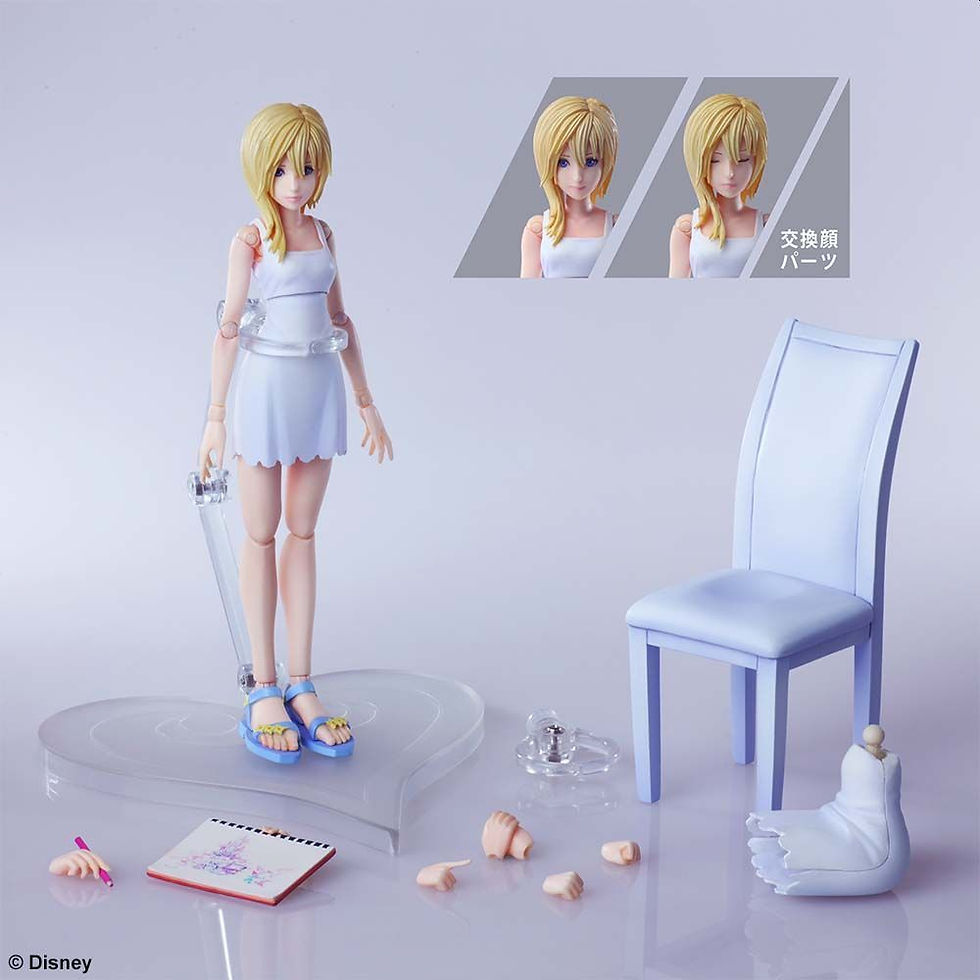 Miniatura: BRING ARTS -  Kingdom Hearts - Naminè (SQUARE ENIX)