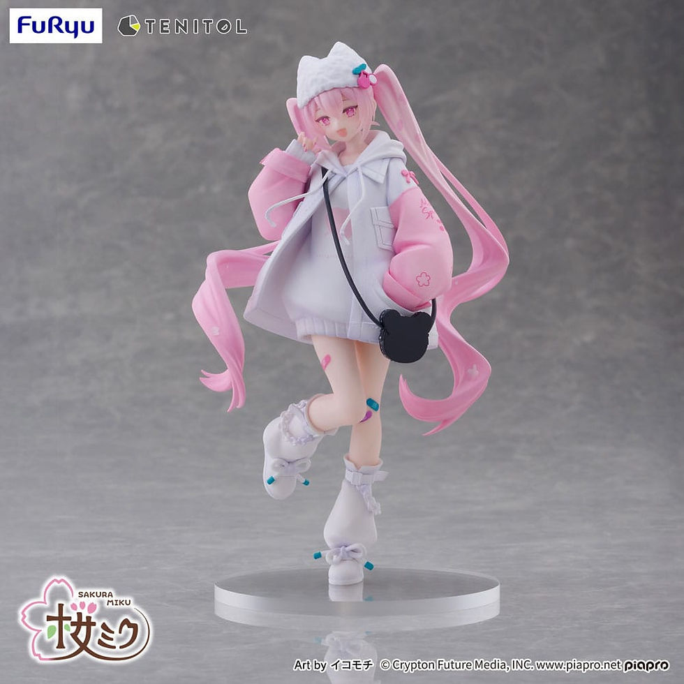 Miniatura: Hatsune Miku Tenitol Sakura Miku Cool style [petit] (FURYU)