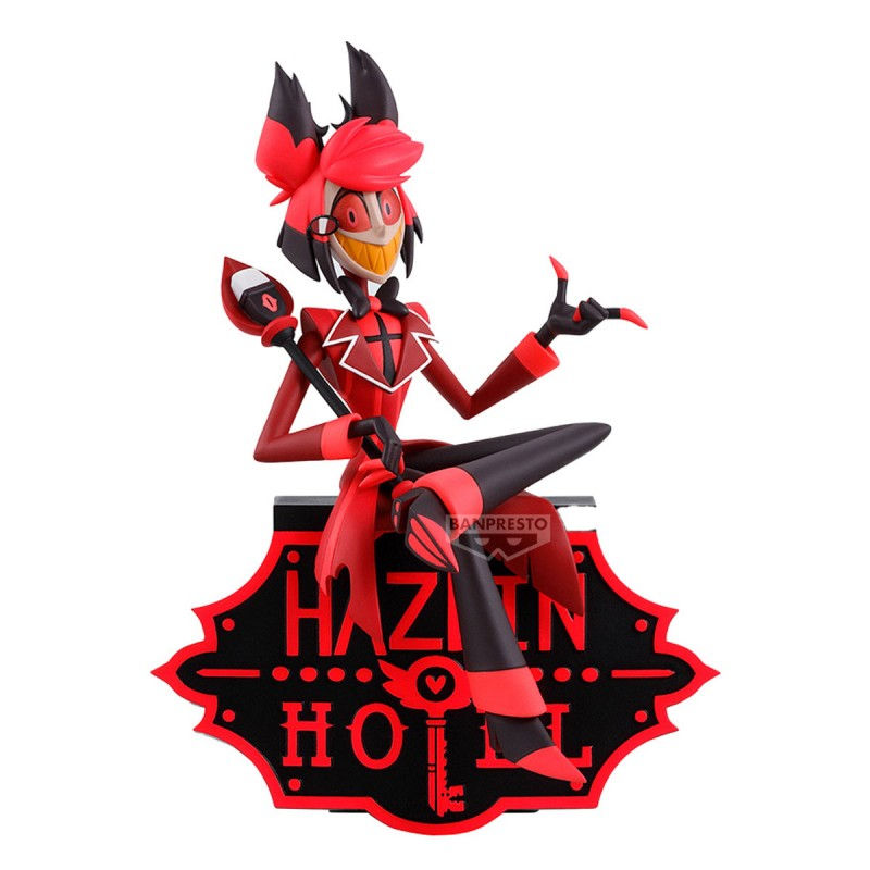 Miniatura: HAZBIN HOTEL - MONITOR TOP FIGURE - ALASTOR Ver. A (BANPRESTO)