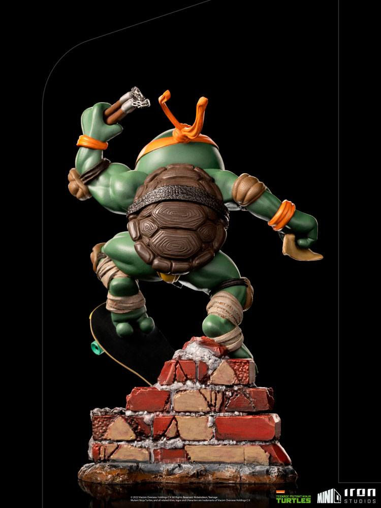 Miniatura: Teenage Mutant Ninja Turtles Mini Co. - Michelangelo (Iron Studios)