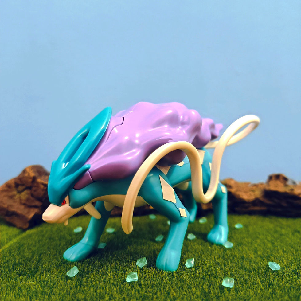 Miniatura: POKEMON - MODEL KIT PLAMO COLLECTION N.09 - Suicune (BANDAI)