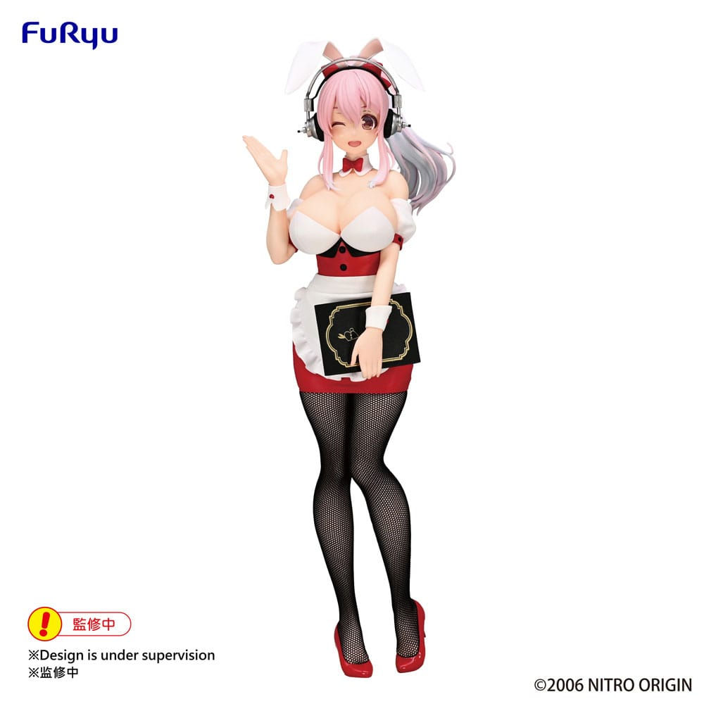 Super Sonico - Bicute Bunnies - Super Sonico Waitress Ver. (Furyu)