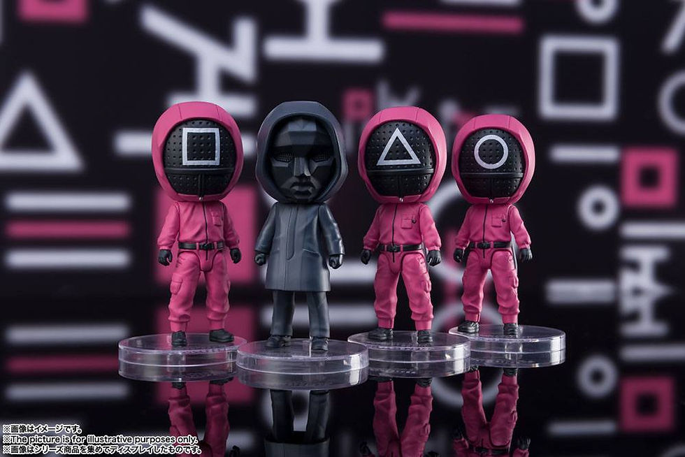 Miniatura: FIGUARTS MINI - Squid Game - Masked Worker (BANDAI)