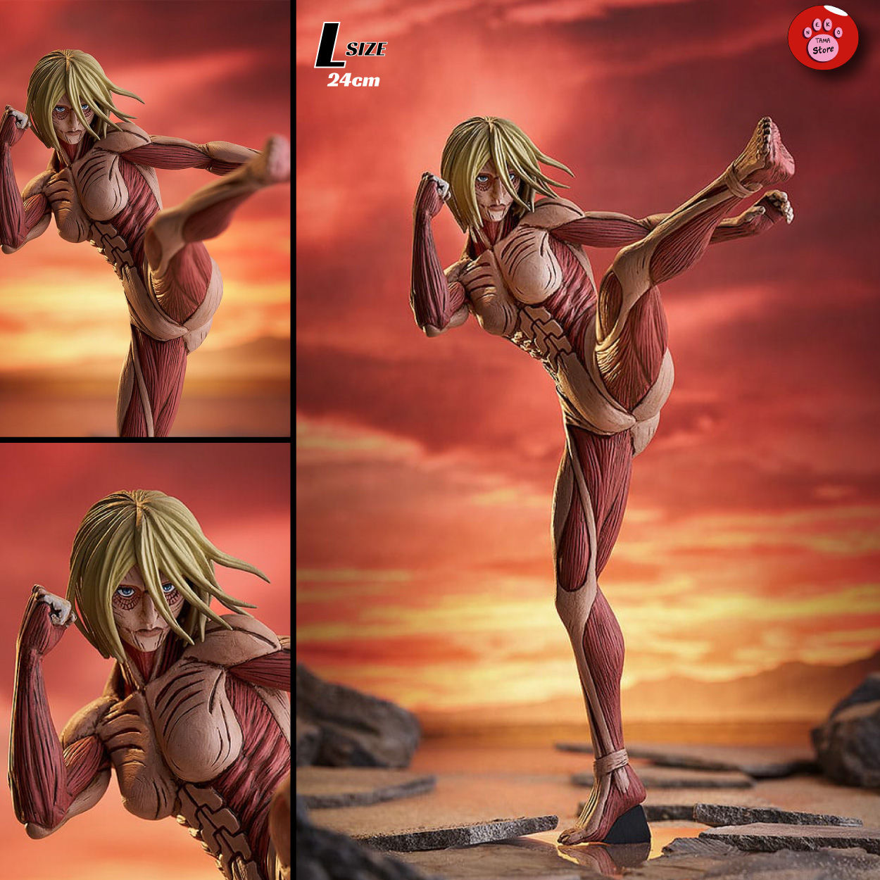 Attack on Titan - Pop Up Parade L - Annie Leonhart: Female Titan Ver (GOODSMILE)