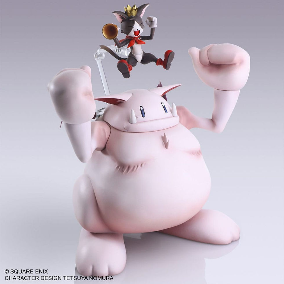 Miniatura: Final Fantasy VII Bring Arts Action Figure Cait Sith & Fat Moogle (SQUARE ENIX)