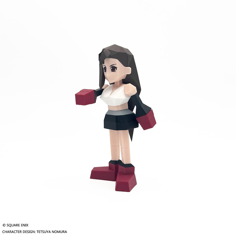 Miniatura: Final Fantasy VII Polygon Vinyl Figure Tifa Lockhart (SQUARE-ENIX)