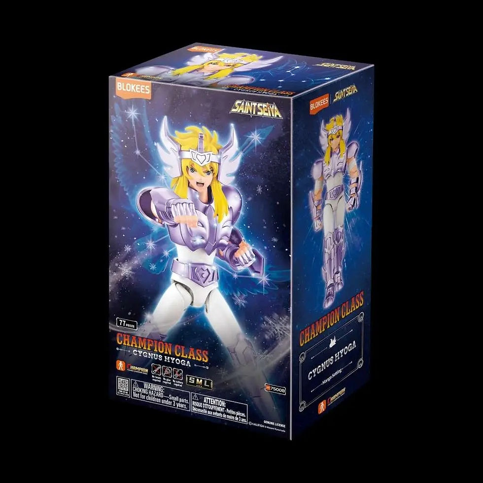 Miniatura: Saint Seiya Cygnus Hyoga Champion Class 07 Model Kit (Blokees)