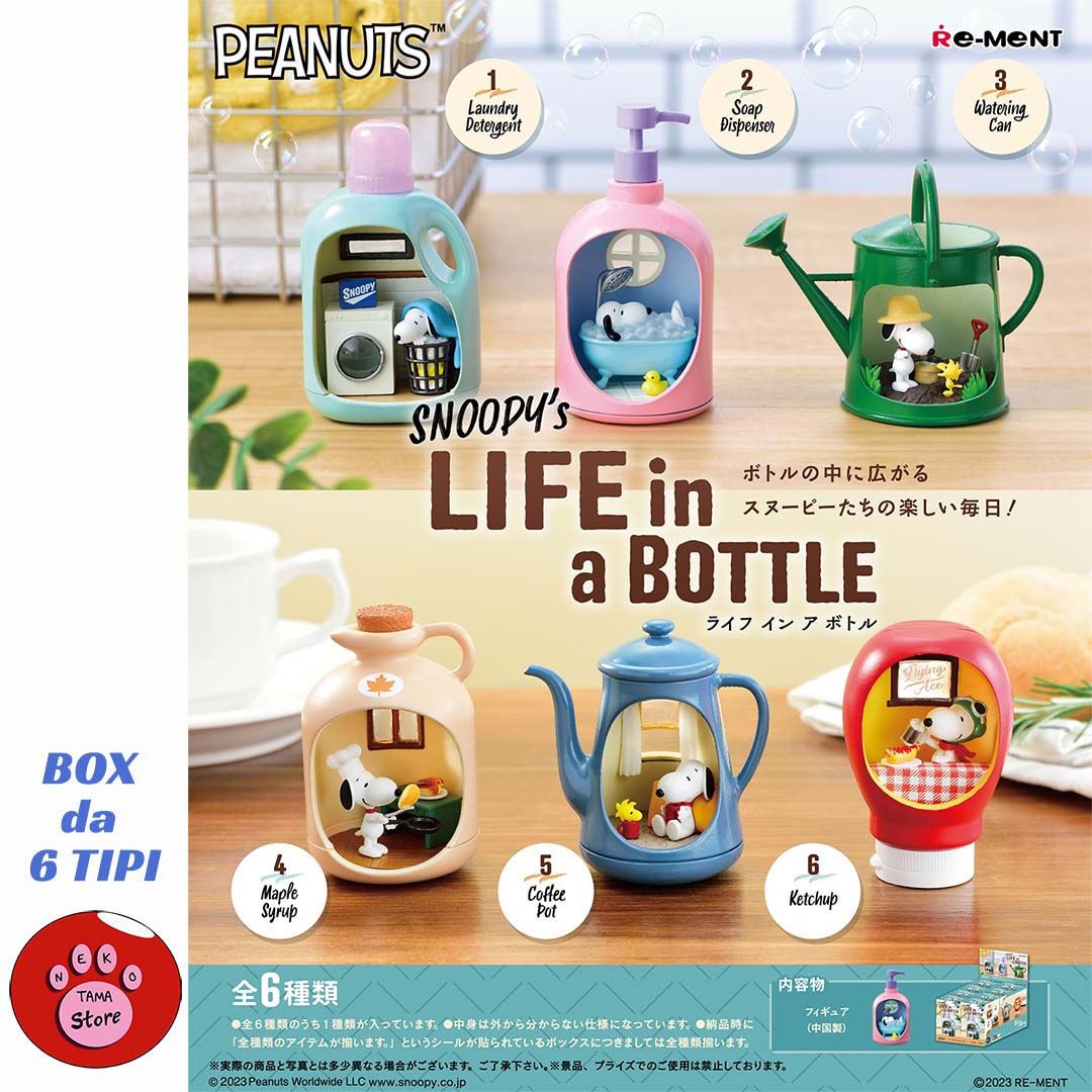 Peanuts - Snoopy's Life in a Bottle [BOX SET] (RE-MENT)