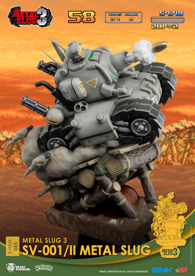 Miniatura: D-Stage DS-045 - Metal Slug 3 - SV001/II Metal Slug (Beast Kingdom)