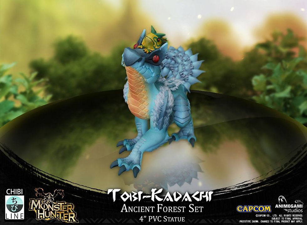 Miniatura: Monster Hunter CHIBI Line - Tobi-Kadachi 10cm (ANIMEGAMI Studios)