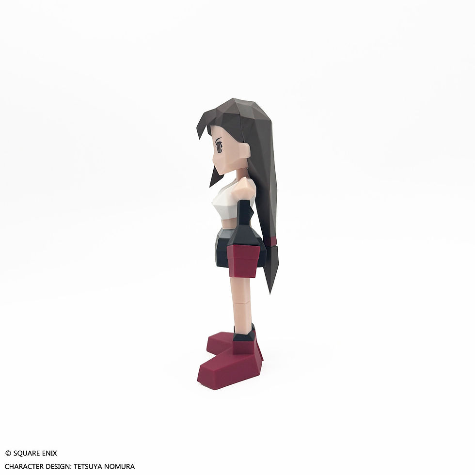 Miniatura: Final Fantasy VII Polygon Vinyl Figure Tifa Lockhart (SQUARE-ENIX)
