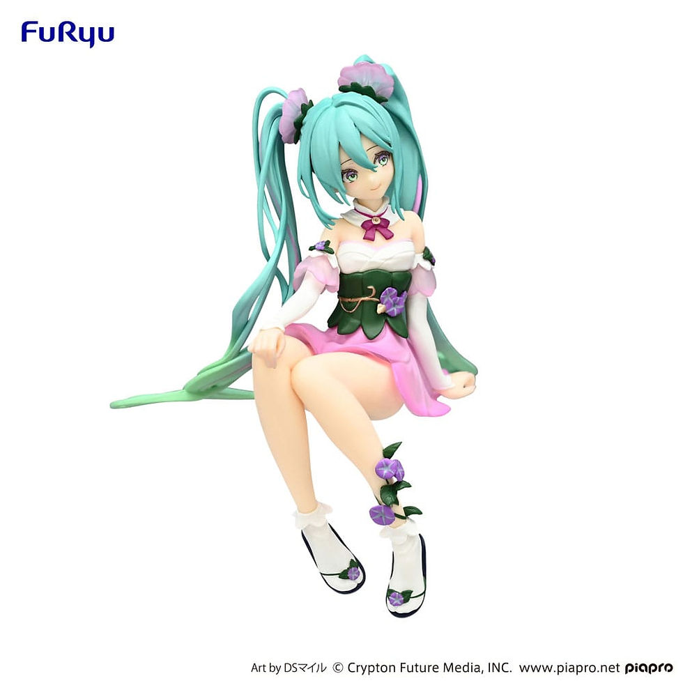 Miniatura: Hatsune Miku -NOODLE STOPPER - Flower Fairy Morning Glory Pink Color Ver (FURYU)