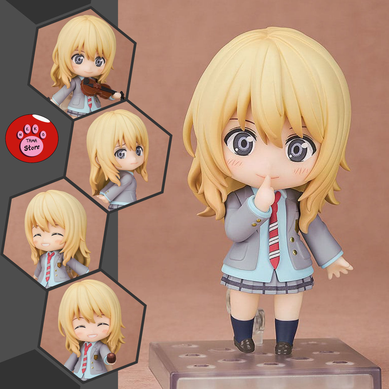 NENDOROID - Shigatsu wa Kimi no Uso - Kaori Miyazono (GOODSMILE)