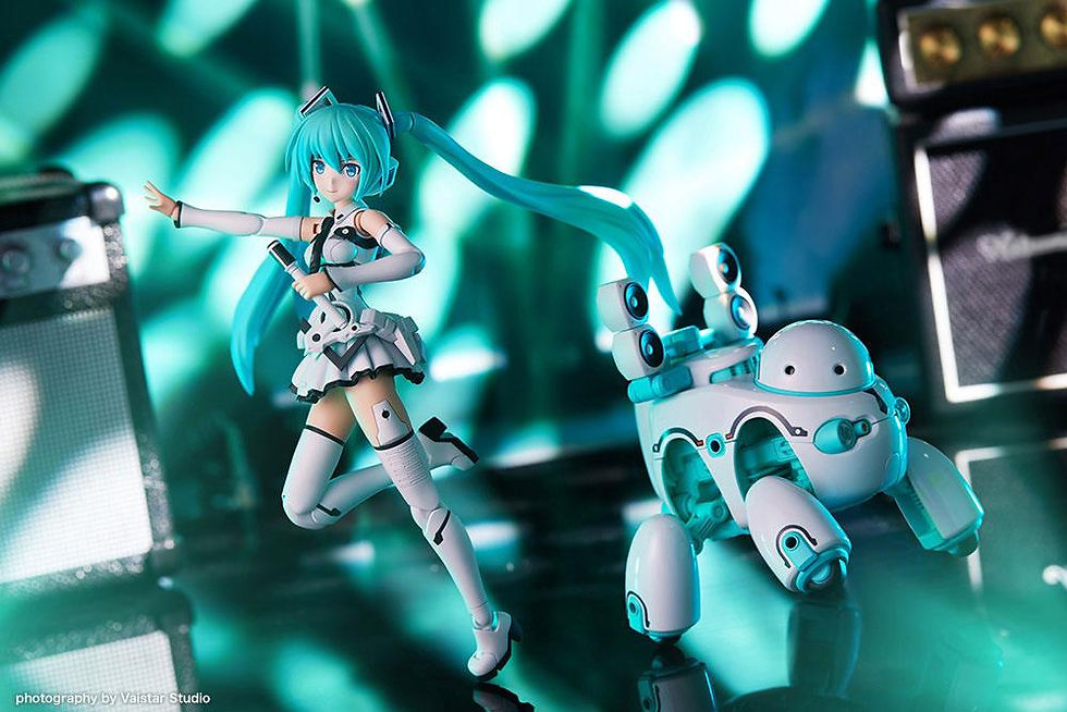 Miniatura: MODEL KIT - Hatsune Miku Frame Arms Girl - Miku & Tamotu (KOTOBUKIYA)