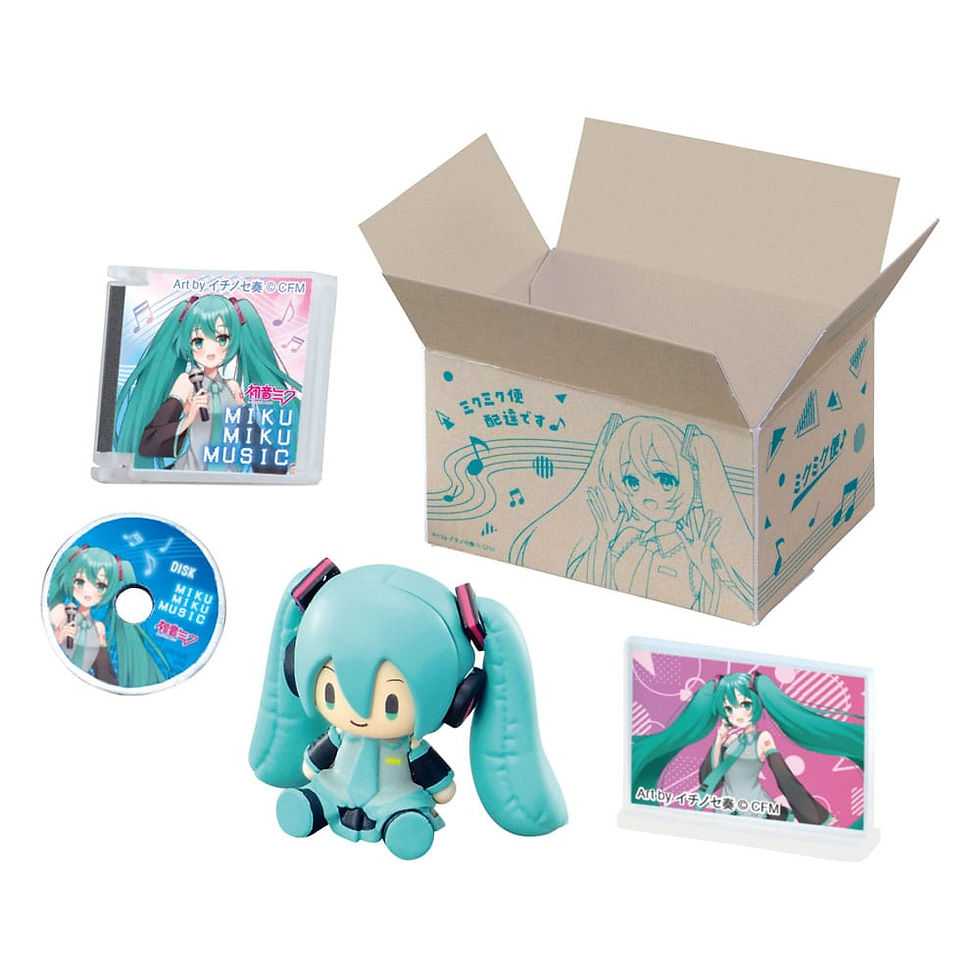 Miniatura: Miku Hatsune - Hatsune Miku Room [BOX SET] (RE-MENT)