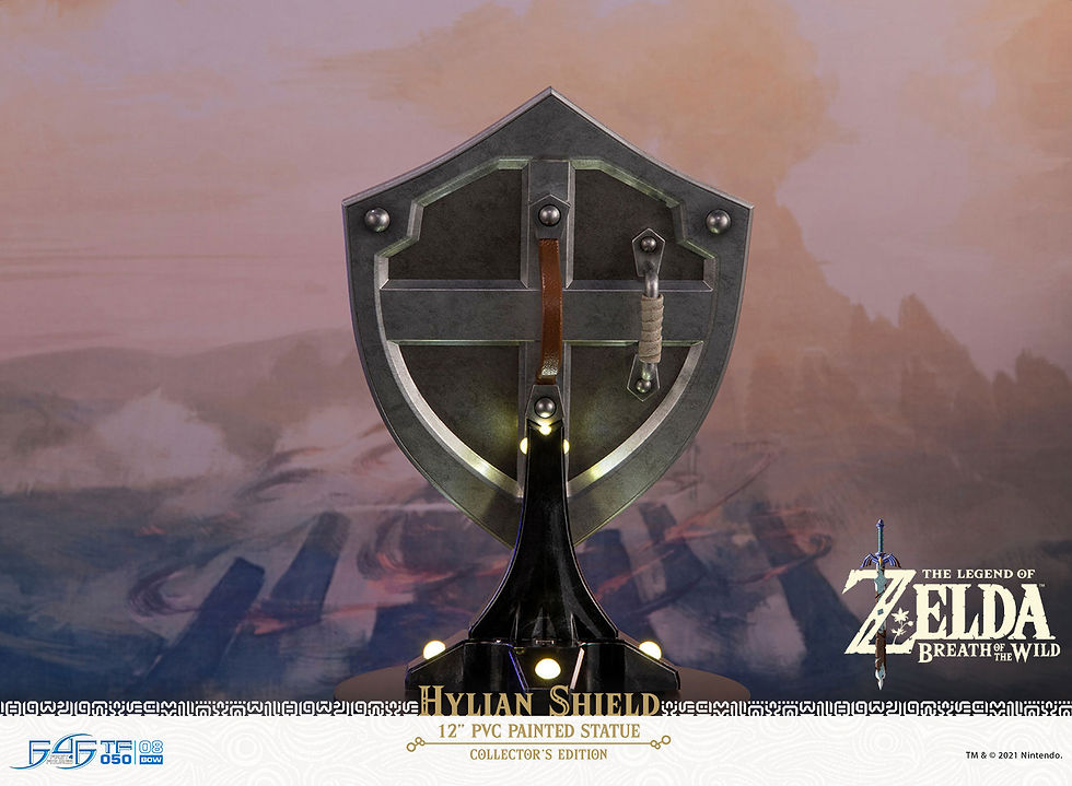Miniatura: The Legend of Zelda Breath of the Wild - Hylian Shield CE (First 4 Figures