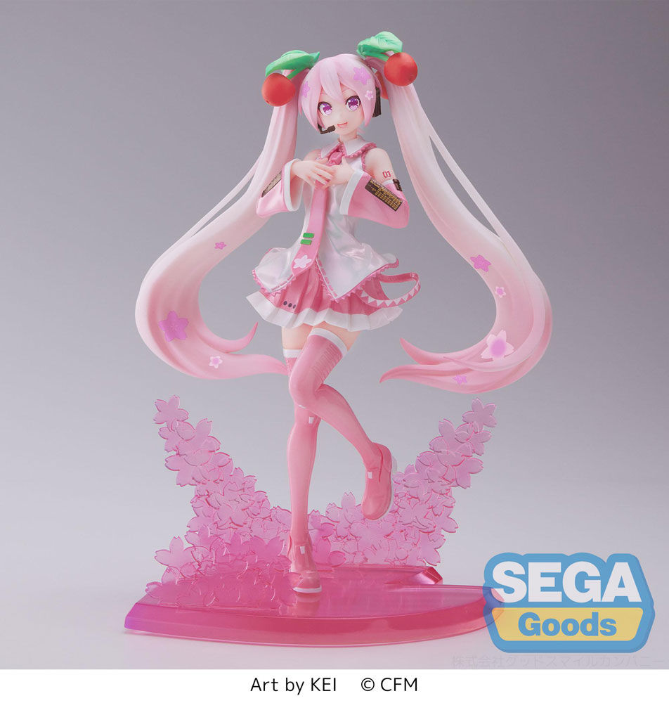 Miniatura: Vocaloid - Luminasta Figure - Hatsune Miku - Sakura Miku 2023 (SEGA)