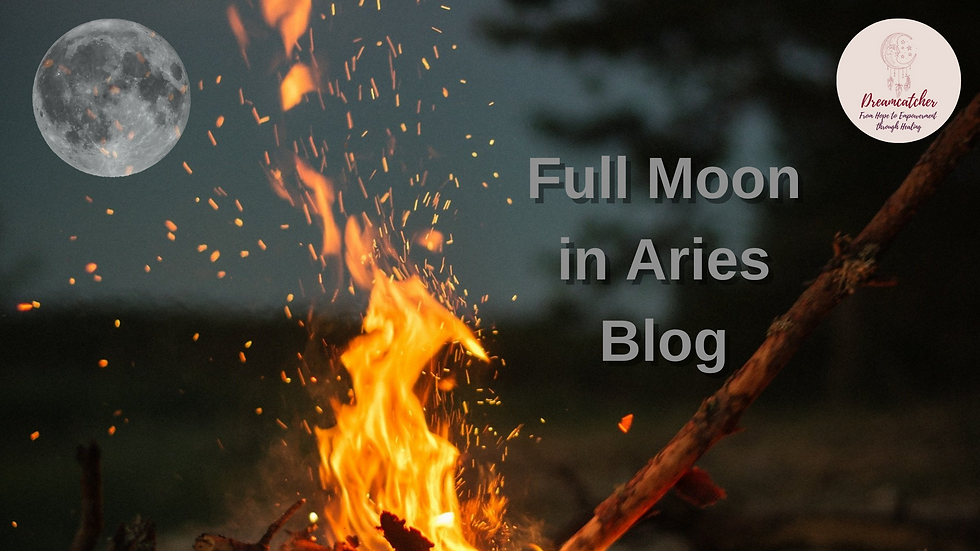 Full Moon in Aries Blog and Ritual