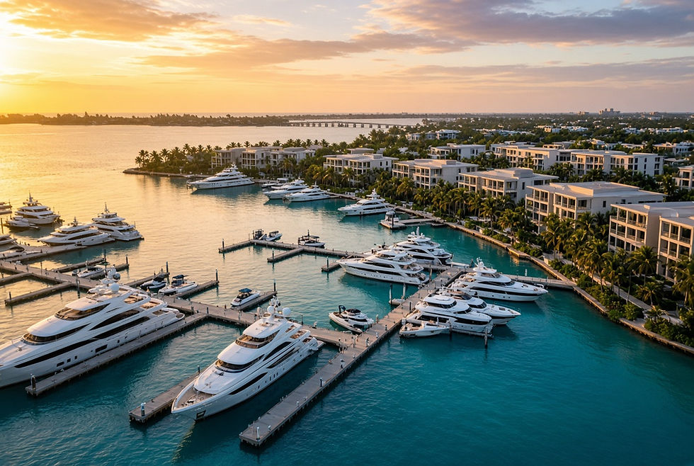 Bahamas marina