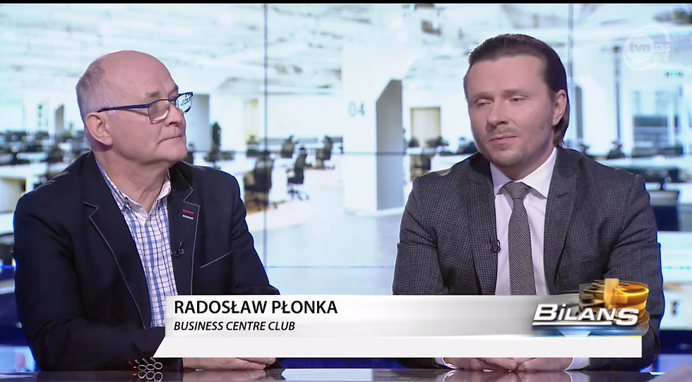 Udział w magazynie Bilans TVN 24