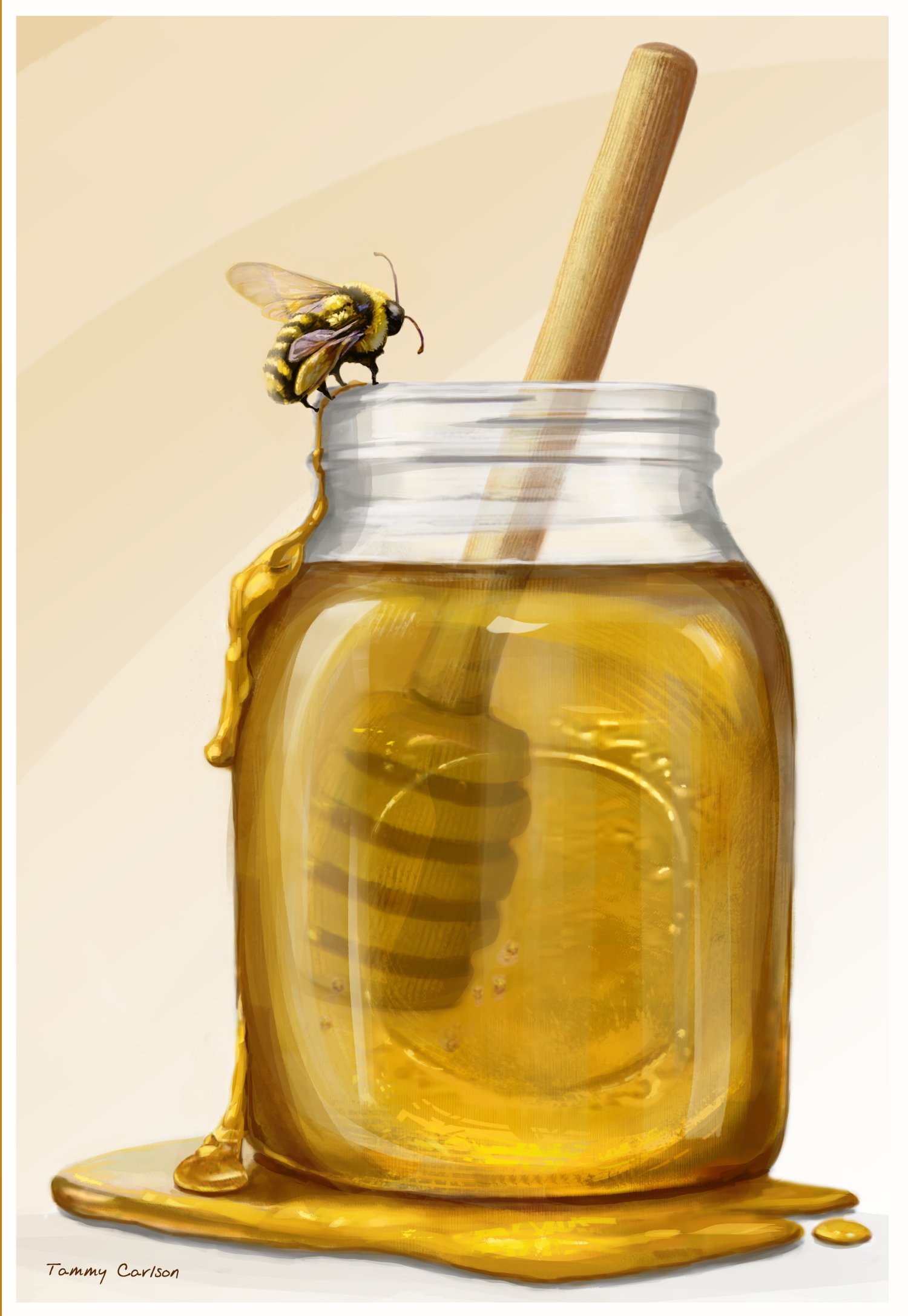 Bee and His Honey :)