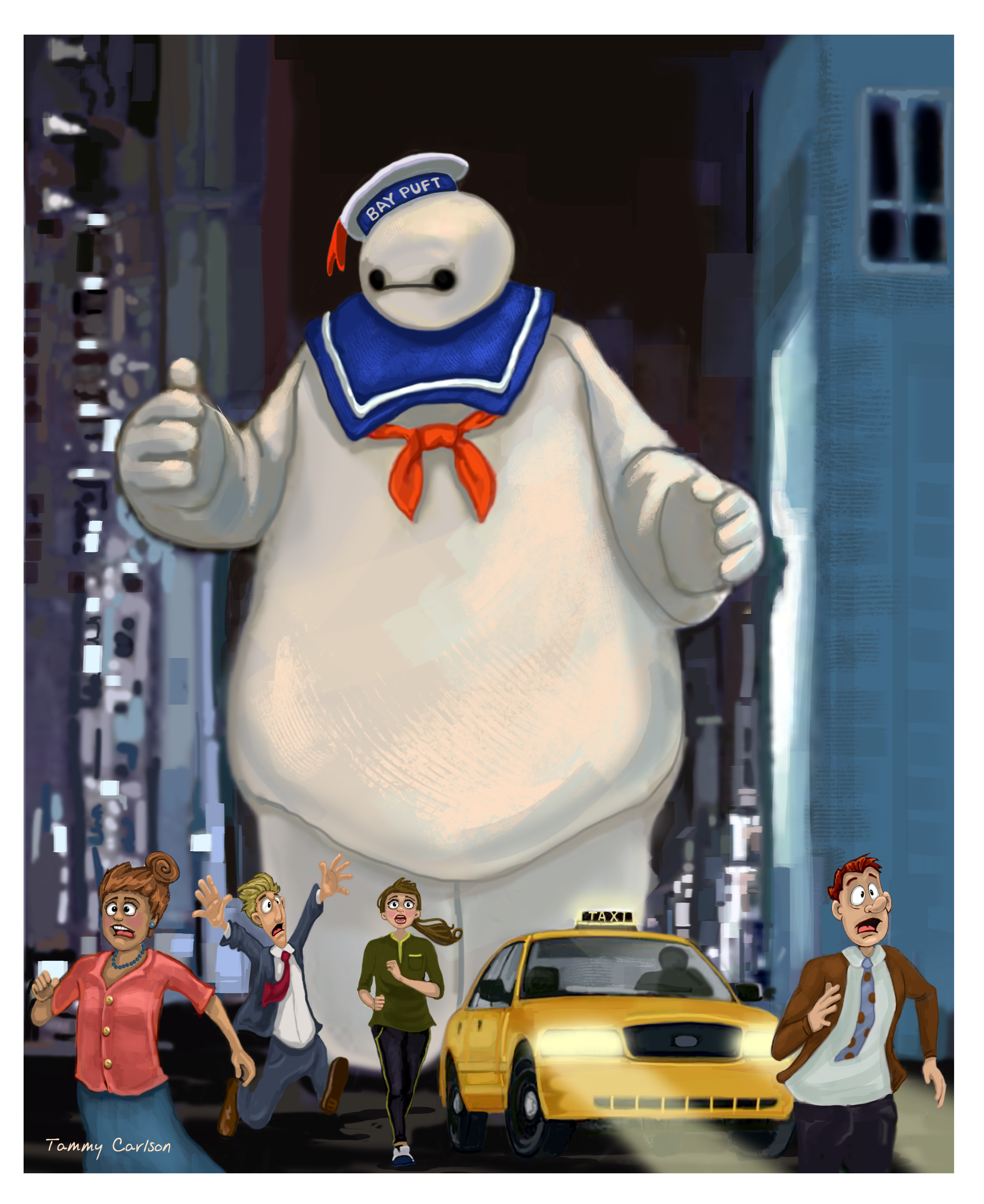 Bay Puft Marshmellow Man :)