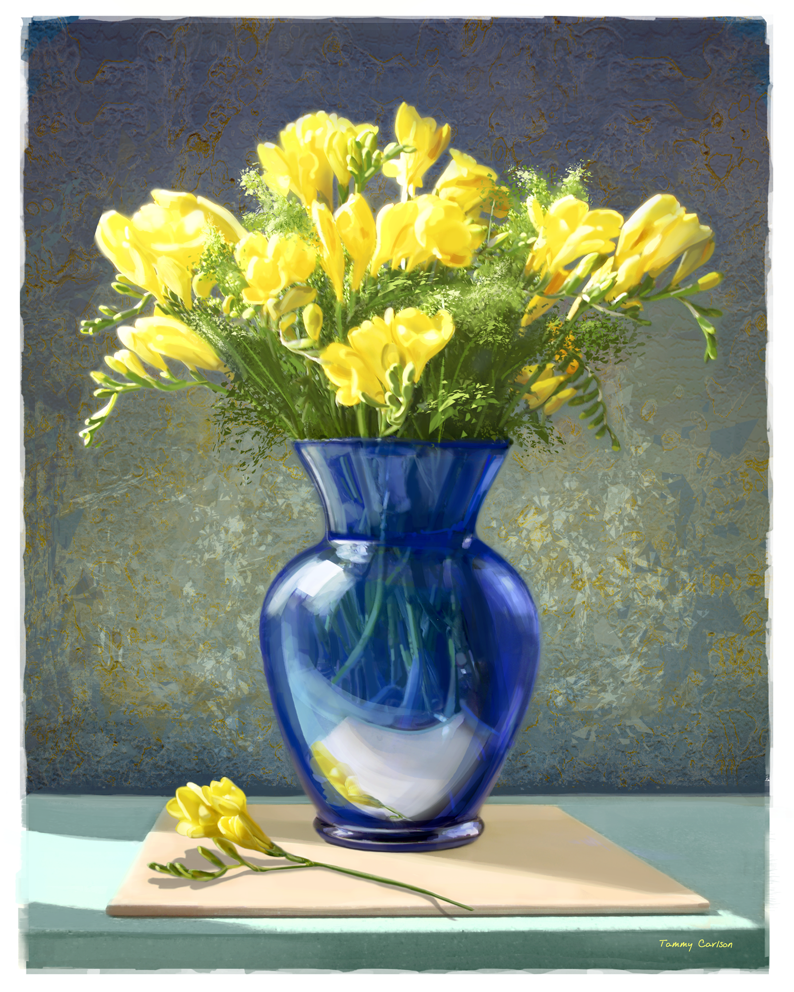 Yelllow Freesias
