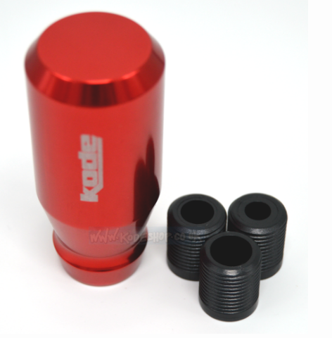 Thumbnail: KODE(RZ) Screw On Billet Gear Knob-Red