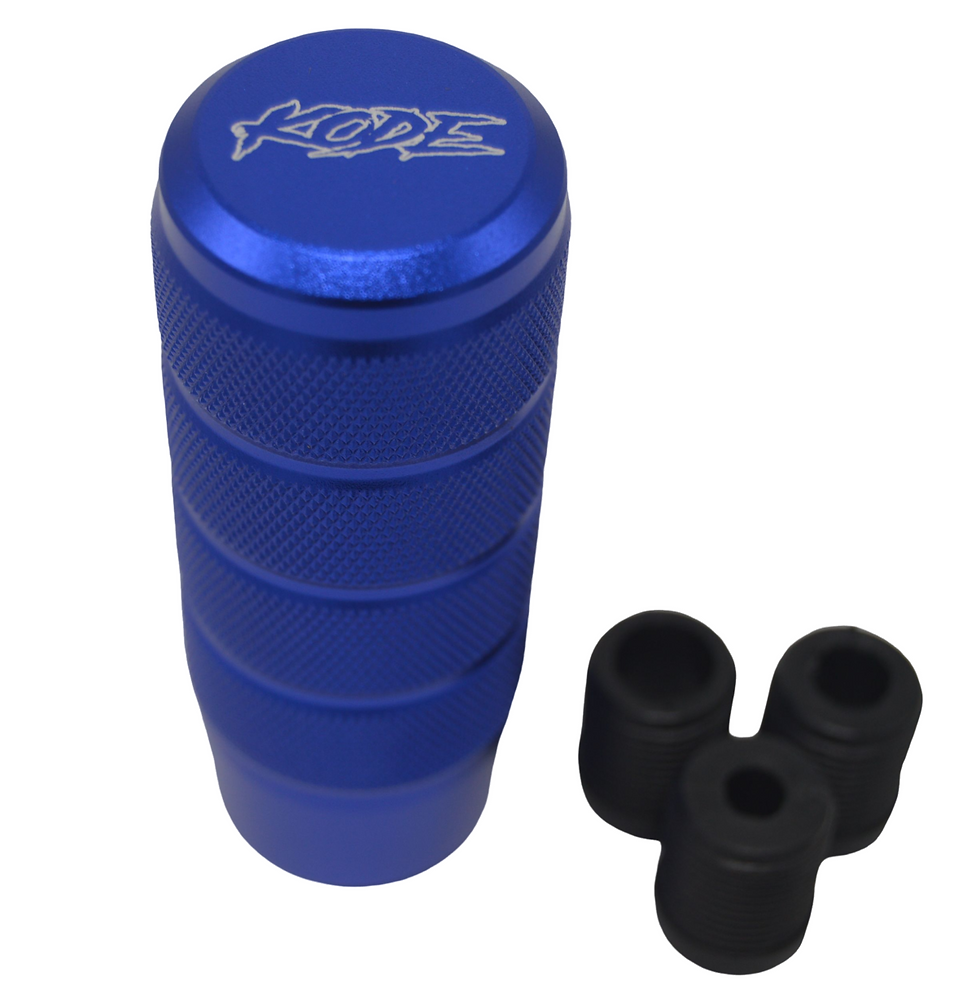 Thumbnail: KODE Billet Screw On Gear Knob 9.5cm Long-Blue
