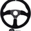 Thumbnail: KODE Suede Steering Wheel-Half Dish White Stitch