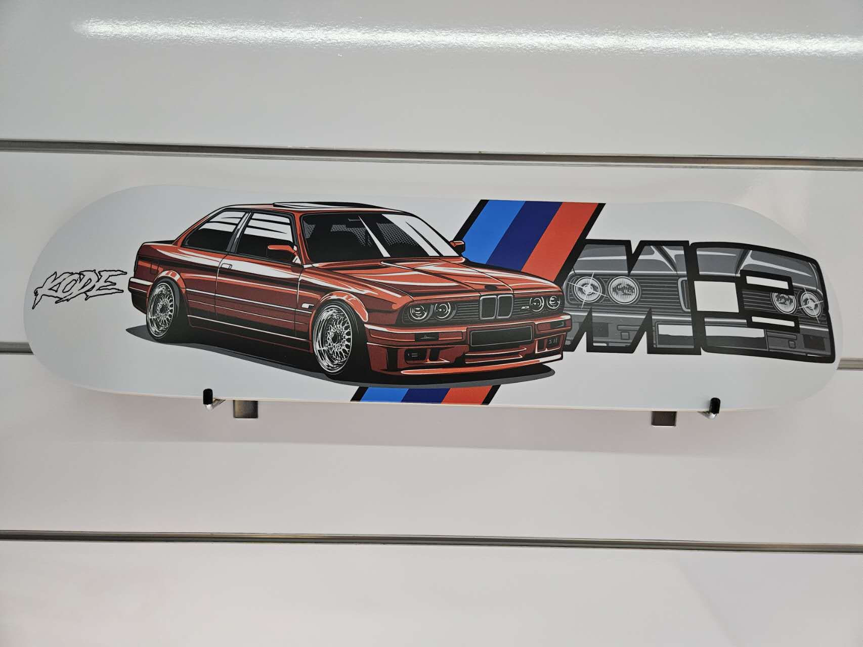 Automotive Wall Art Skate Deck BMW E30