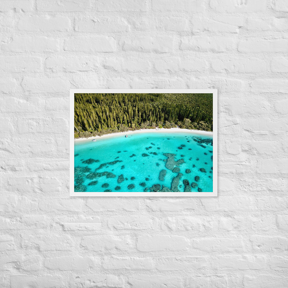 Thumbnail: Framed Poster - Isle of Pines, New Caledonia