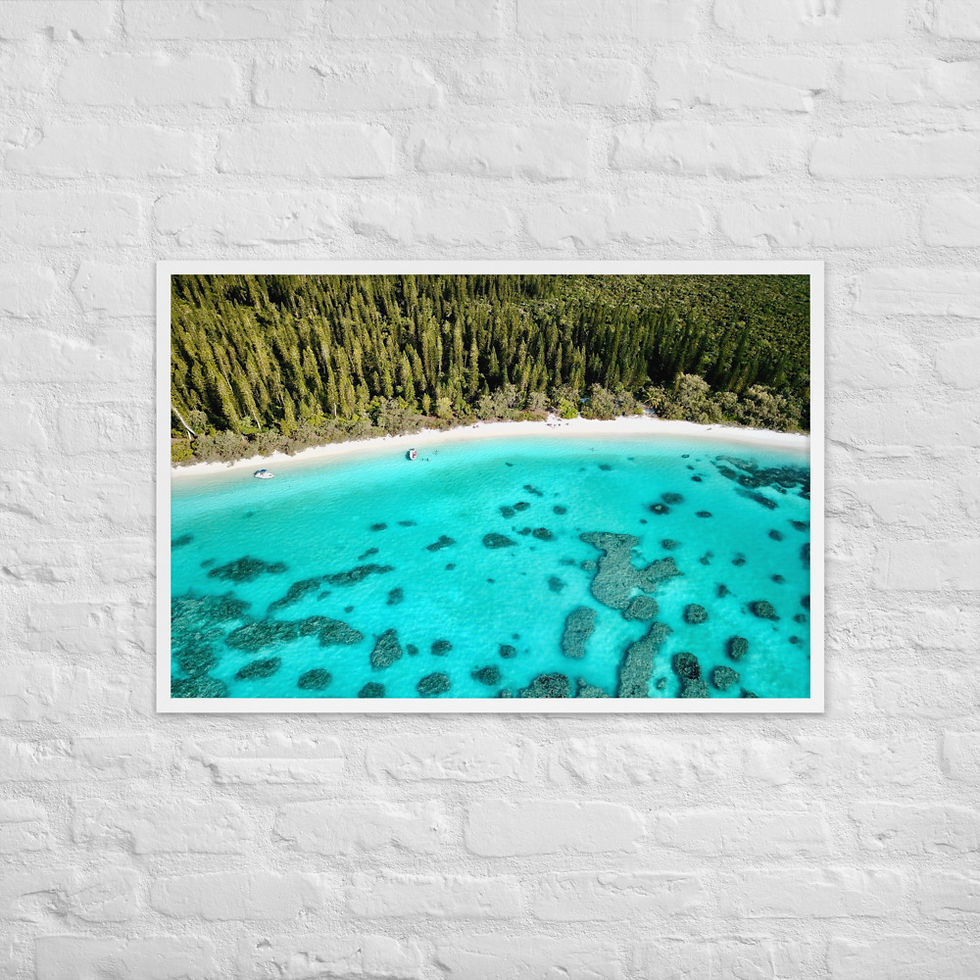 Thumbnail: Framed Poster - Isle of Pines, New Caledonia