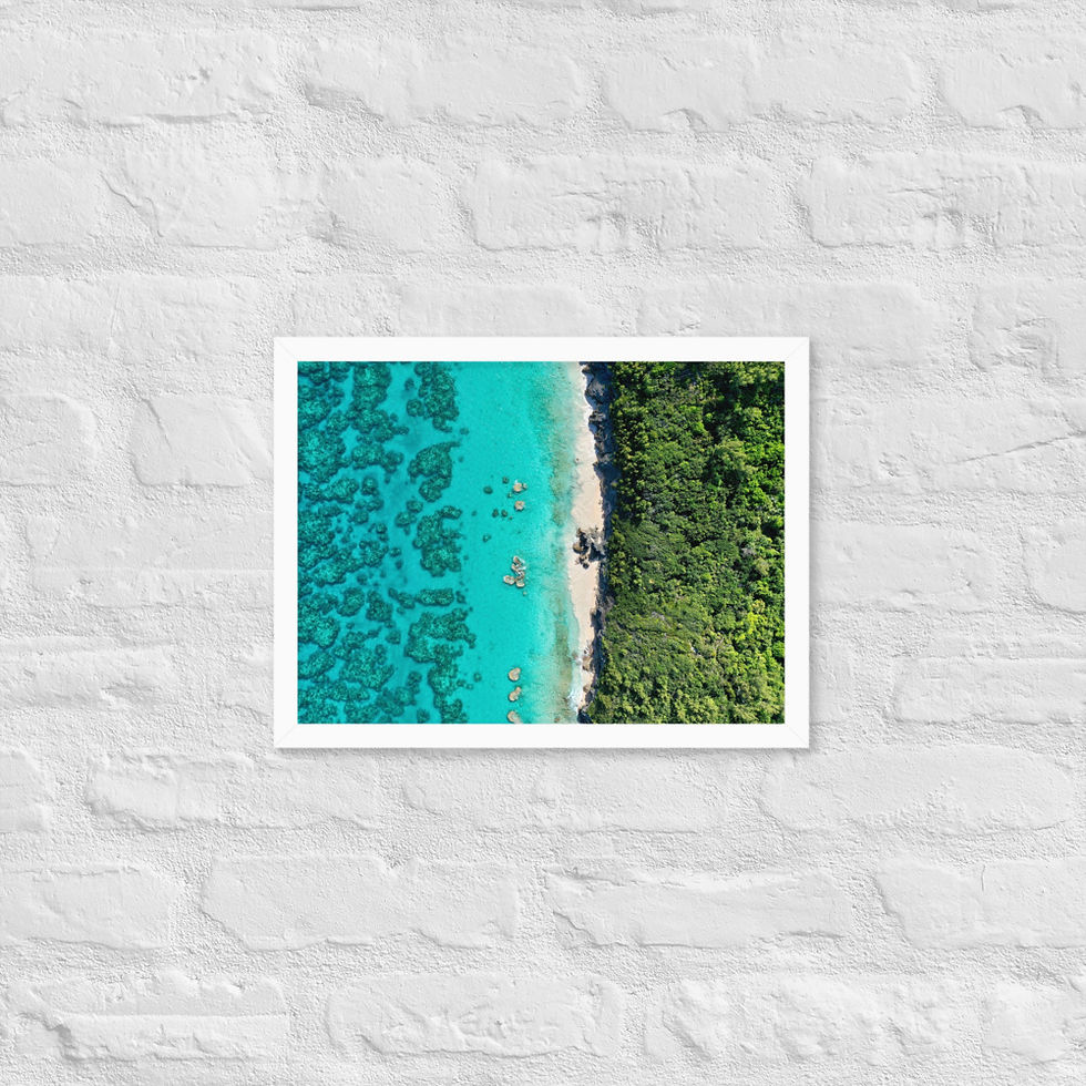 Thumbnail: Framed Poster - Elbow Beach, Bermuda