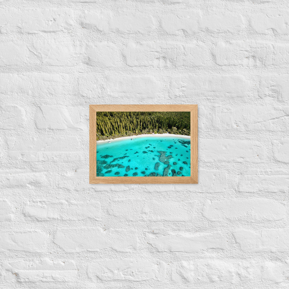Thumbnail: Framed Poster - Isle of Pines, New Caledonia