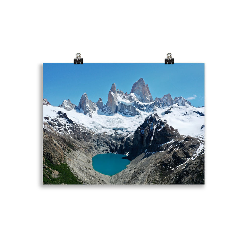 Thumbnail: Poster - Fitz Roy, Patagonia, Argentina