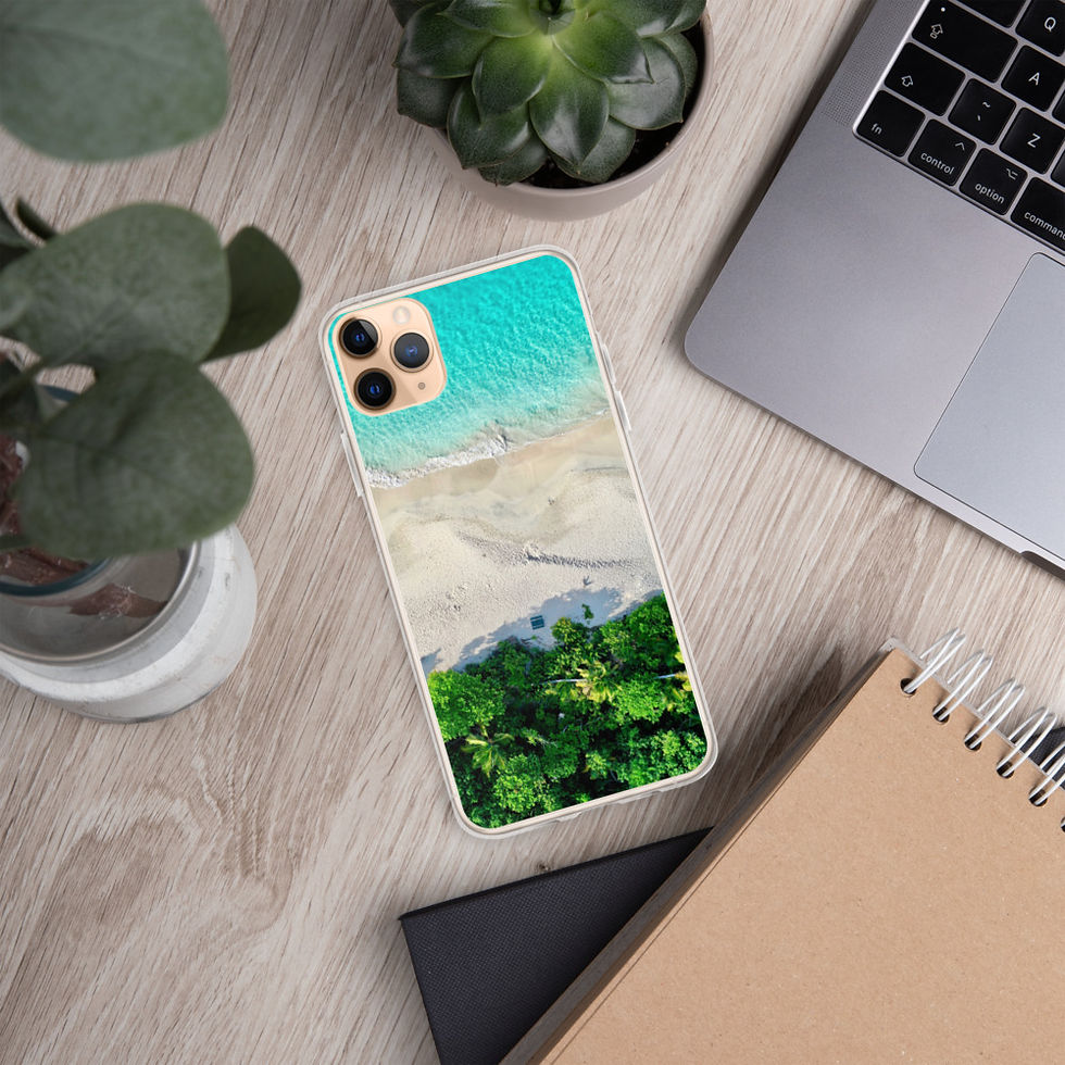 Thumbnail: Phone Case (iPhone) - Cinnamon Bay Beach, US Virgin Islands