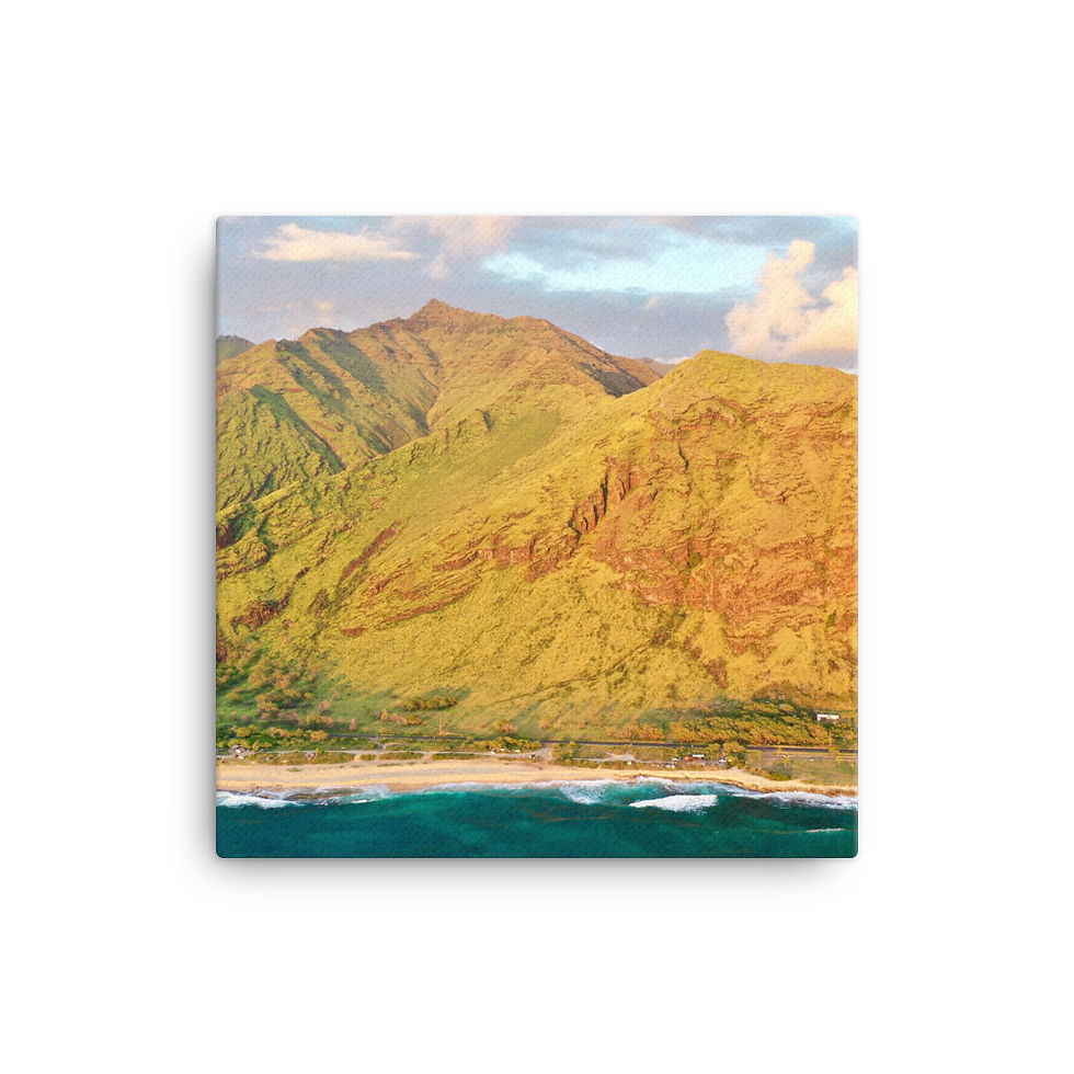 Thumbnail: Canvas - Makaha Beach Park, O'ahu, Hawaii, USA