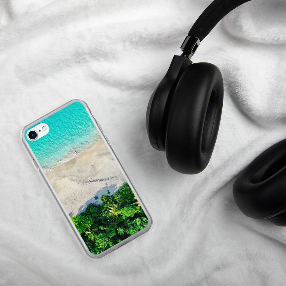 Thumbnail: Phone Case (iPhone) - Cinnamon Bay Beach, US Virgin Islands