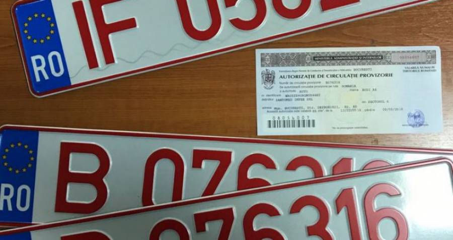 Acte necesare pentru Numere Rosii (Numere Provizorii) AUTO5