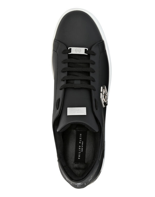 Miniature : RUBBER LEATHER LO-TOP SNEAKER HEXAGON PHILIPP PLEIN